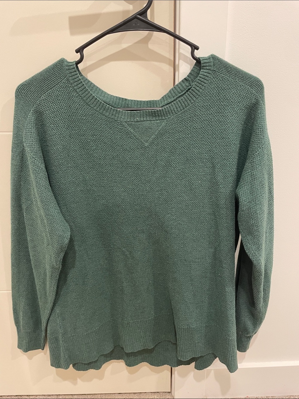 American Eagle Outfitters Green Crewneck Sweater